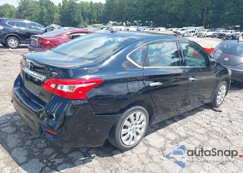 2017 Nissan Sentra Sv z USA, uszkodzony, nr VIN 3N1AB7AP8HY265966